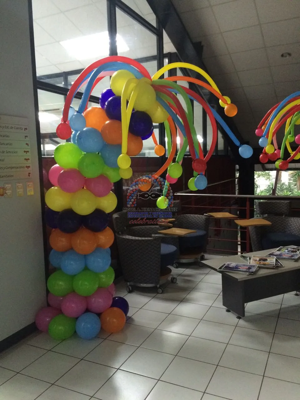 Decoraciones especiales temáticas con globos
